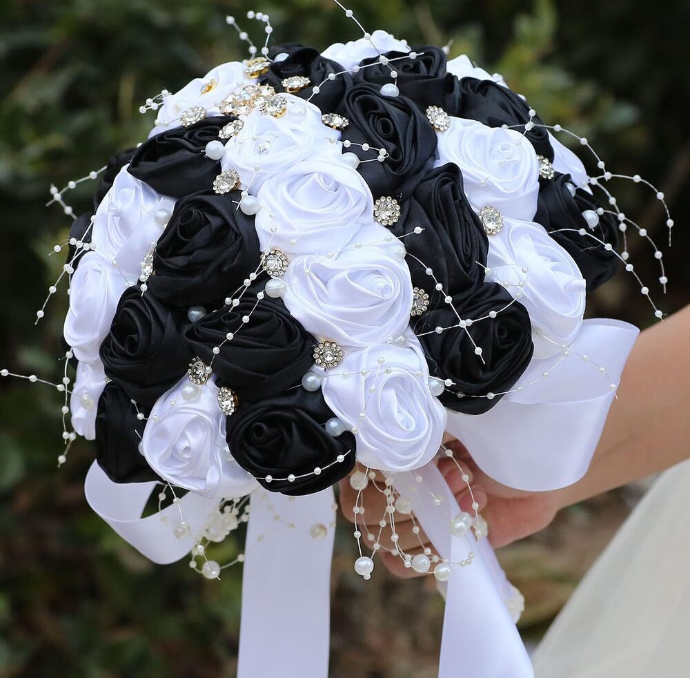 4673 Bridal Wedding Bouquet Round Bling Brooch Bouquet Throw Toss